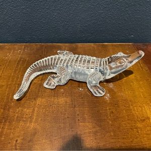 Waterford Crystal Alligator